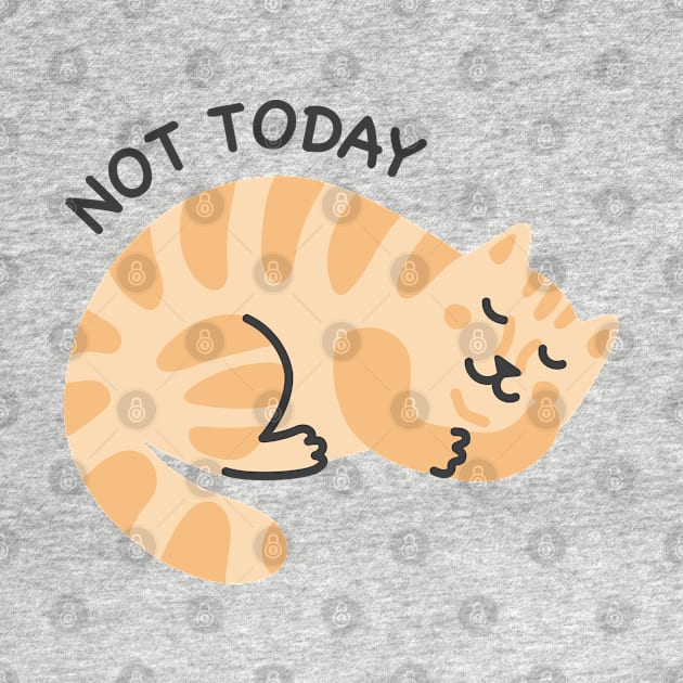 Nope Not Today Cat by FFAFFF